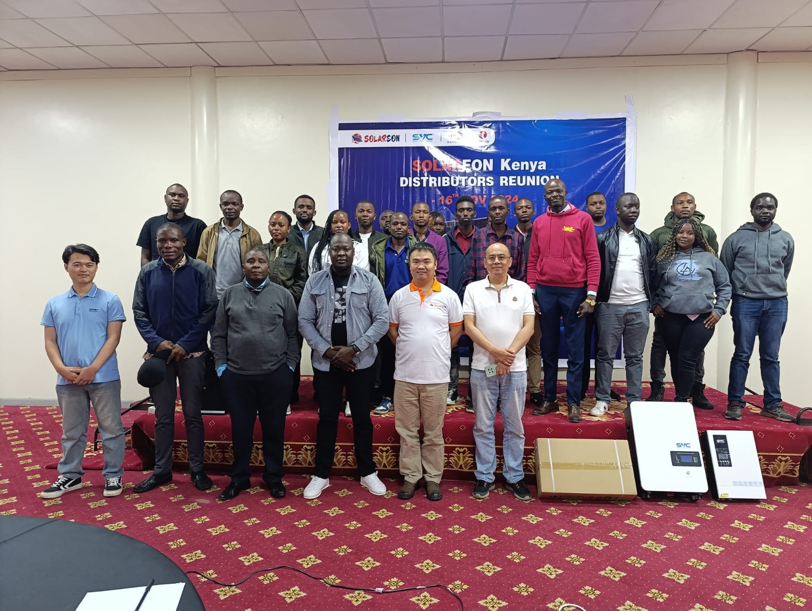SVC ENERGY hosted an exclusive gathering with our esteemed dealers in Nairobi, Kenya.
